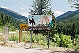 Wyoming at foot of Teton Pass, 7/2