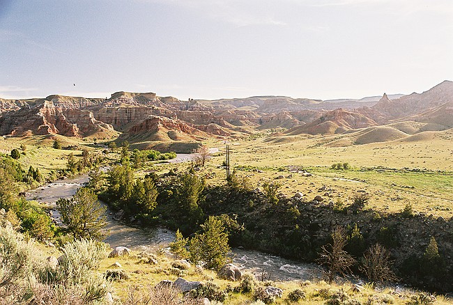 leaving Dubois, WY, 7/5