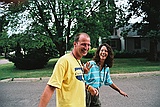 Mark and Leslie striking a pose