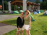 Debra & Carolyn, 1st night