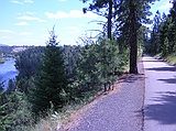 trail into Spokane