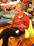 Sue (we often "camp" indoors)