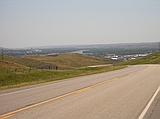 coming into Pierre, SD