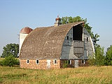 ogival roofs predominate
