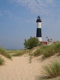 Big Sable Point Lighthouse\n112' tall, completed 1867