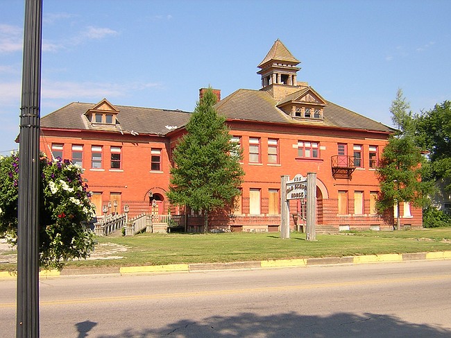 old Scottville, MI (now becoming a suburb for Ludington) school