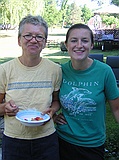 hostesses: Sue & Allison