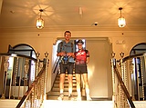 Matthew & Sue in the lobby