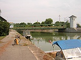 Erie Canal goes through Eagle Harbor, NY