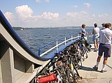 Lake Champlain ferry approaching Burlington, VT