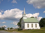 United Methodist Church, built 1854: N. Madison, VT