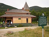 Crawford (Notch) House built 1859\nnow quarters for Apalacian Mountain Club