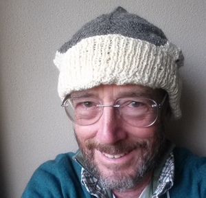 Jack, greying in the beard (and well-hatted by Marion)